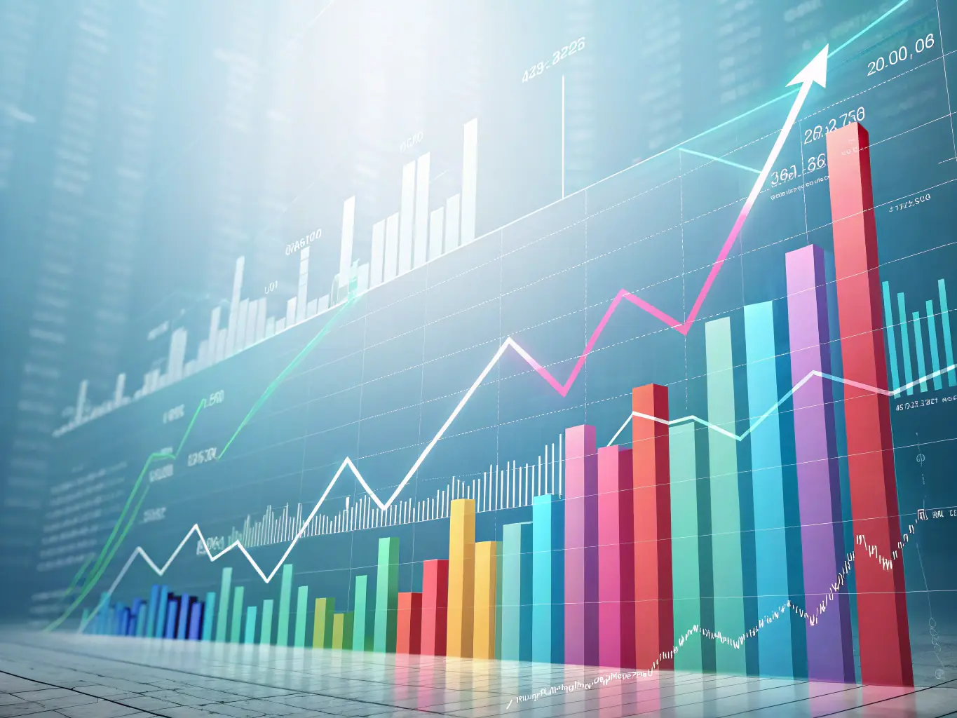 An image illustrating a portfolio of successful investments, showcasing the growth and sustainability achieved through CyberNova's AI-enhanced solutions.